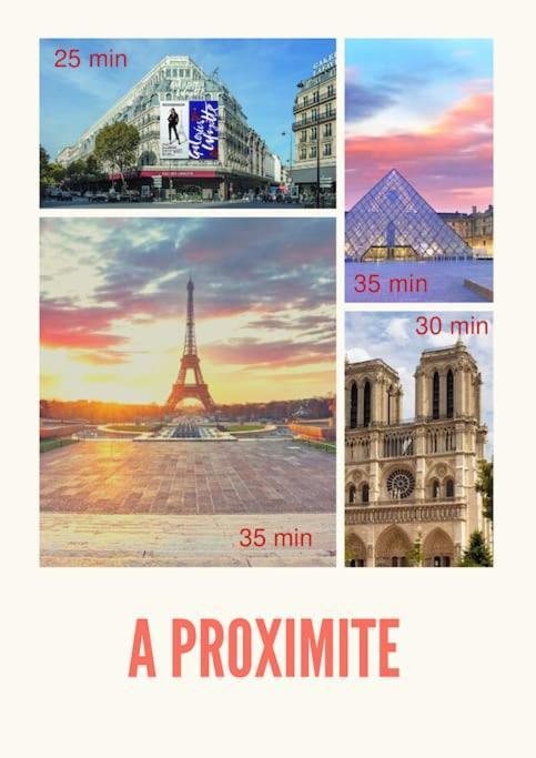 Ferienwohnung Appart Proche Disneyland Et Paris Noisy-le-Grand Exterior foto